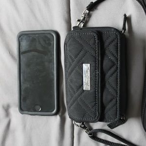 Vera Bradley All-In-One Mini Crossbody Bag/Wallet